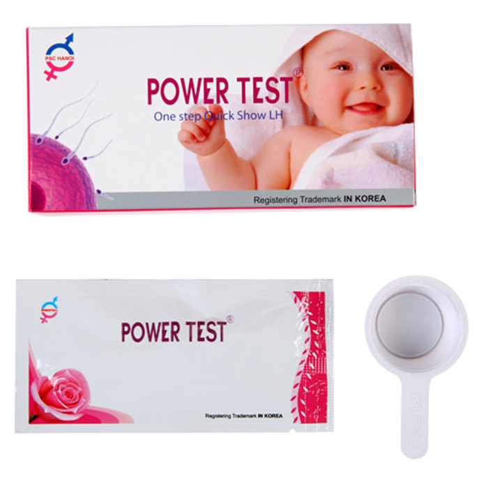 Bộ 3 hộp Que thử rụng trứng Powertest 15 test 1