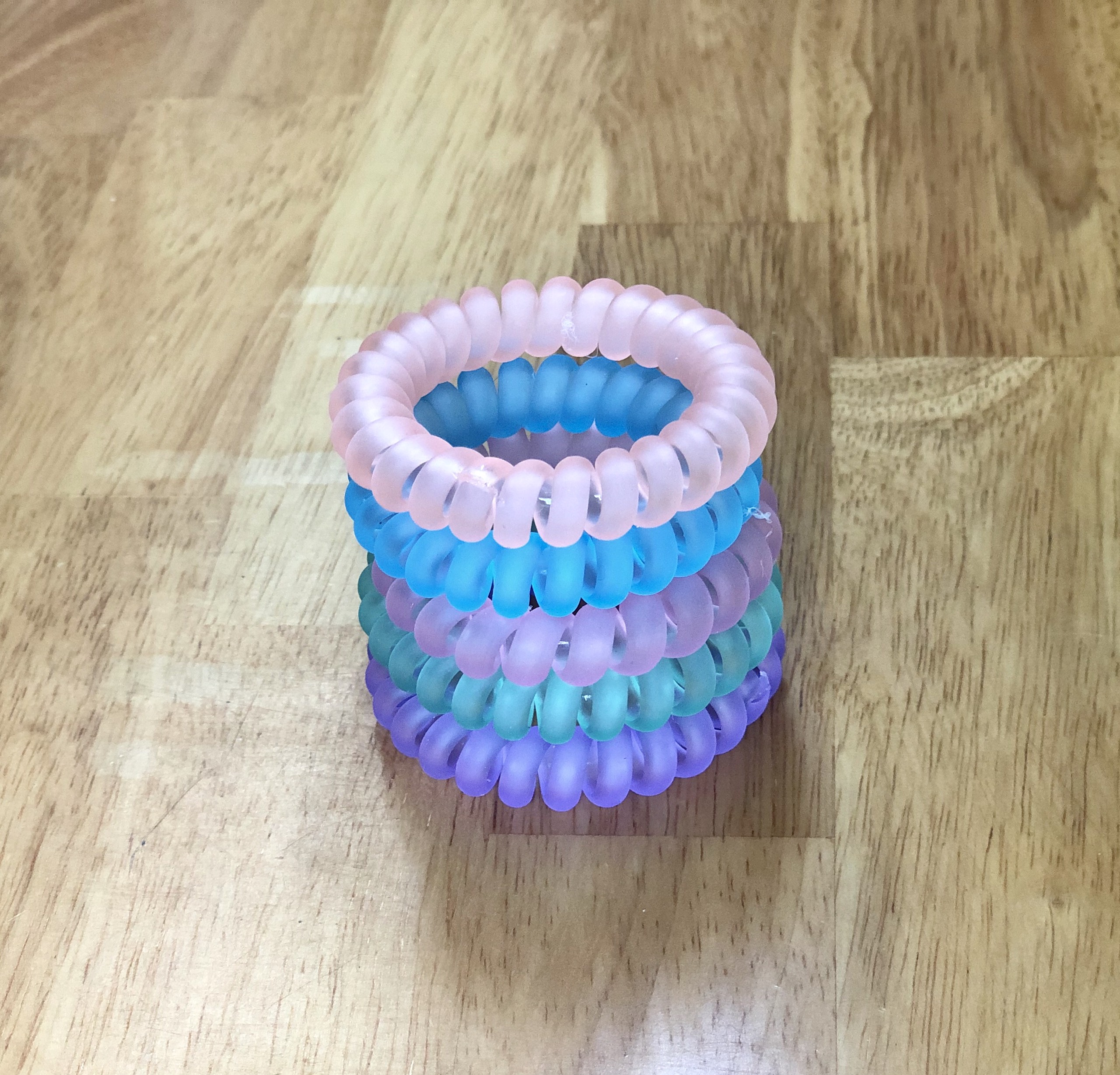 Combo 5 Dây Buộc Tóc Cao Su Đủ Màu Cá Tính