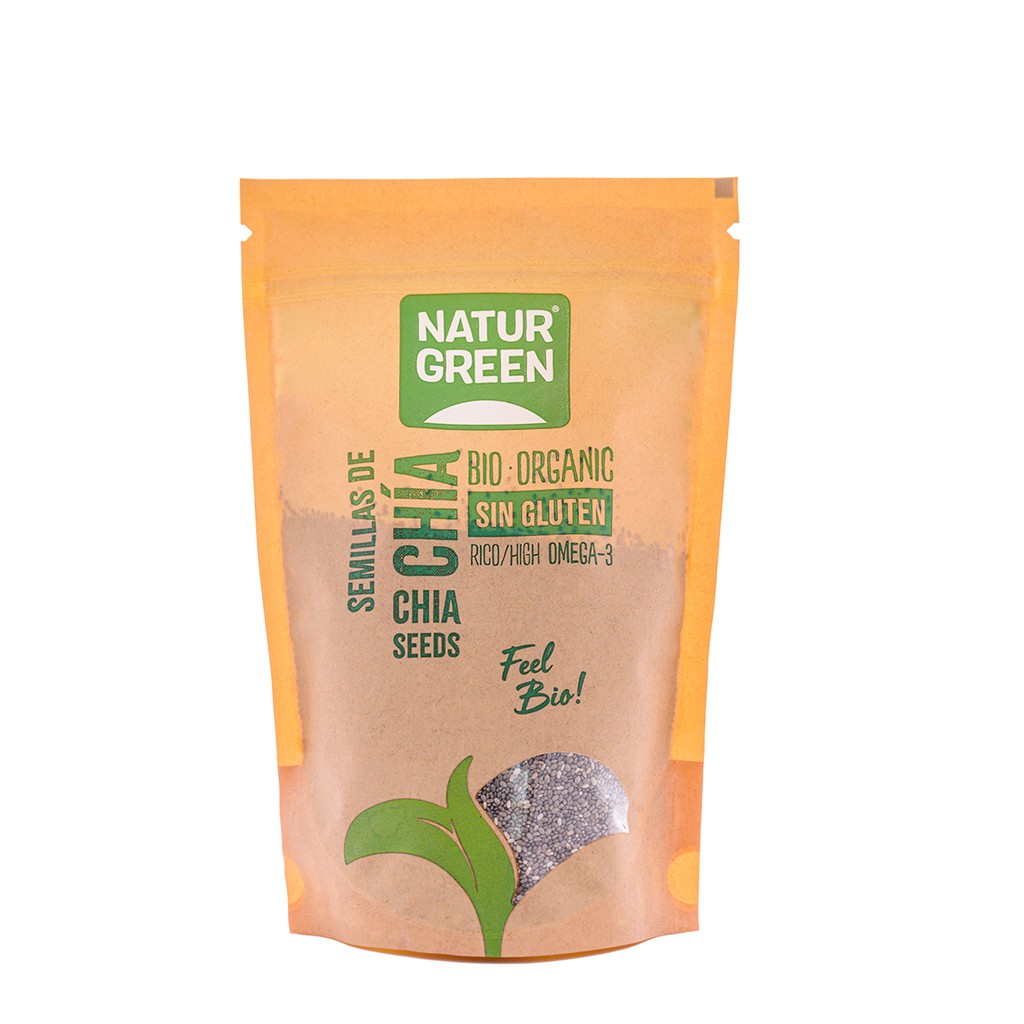 Hạt chia hữu cơ 250gr - NaturGreen