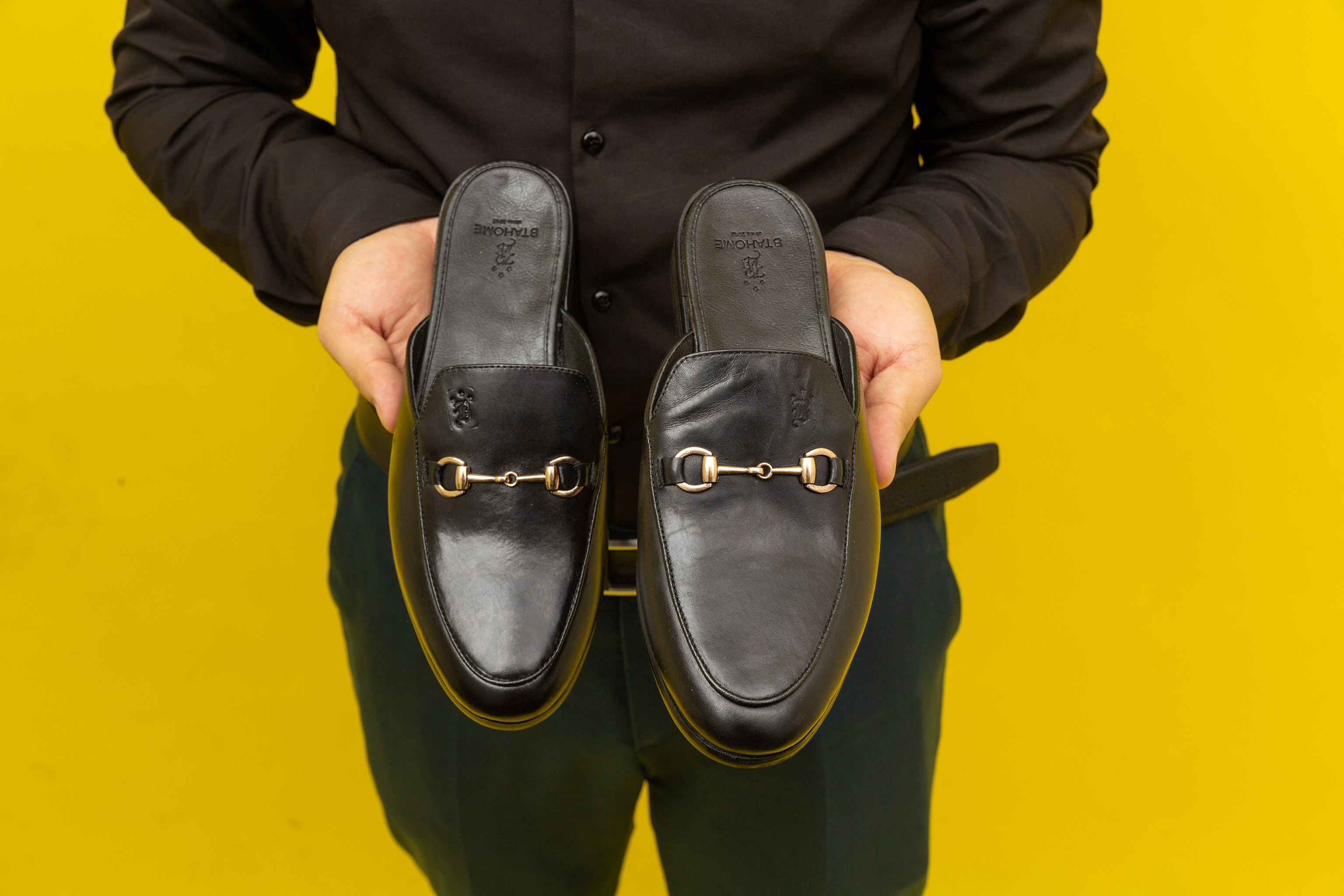 Giày sục nam cao cấp Btahome