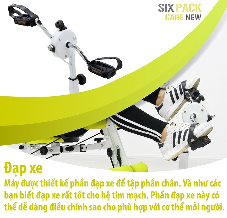 BG Máy tập cơ bụng đa năng New six pack care thiết kế mới 2018