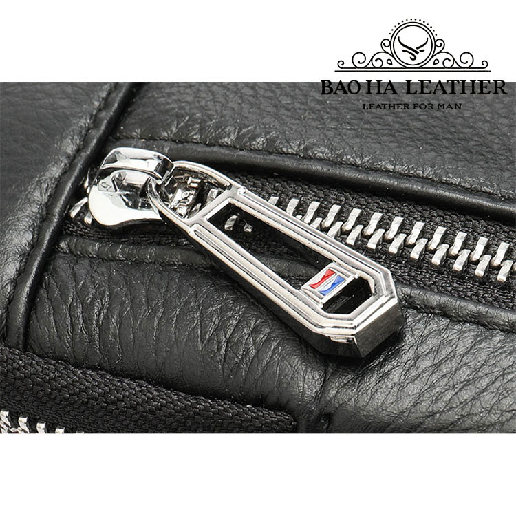 Túi đeo trước ngực, túi đeo vai da bò thật 9104 Túi đeo chéo vai