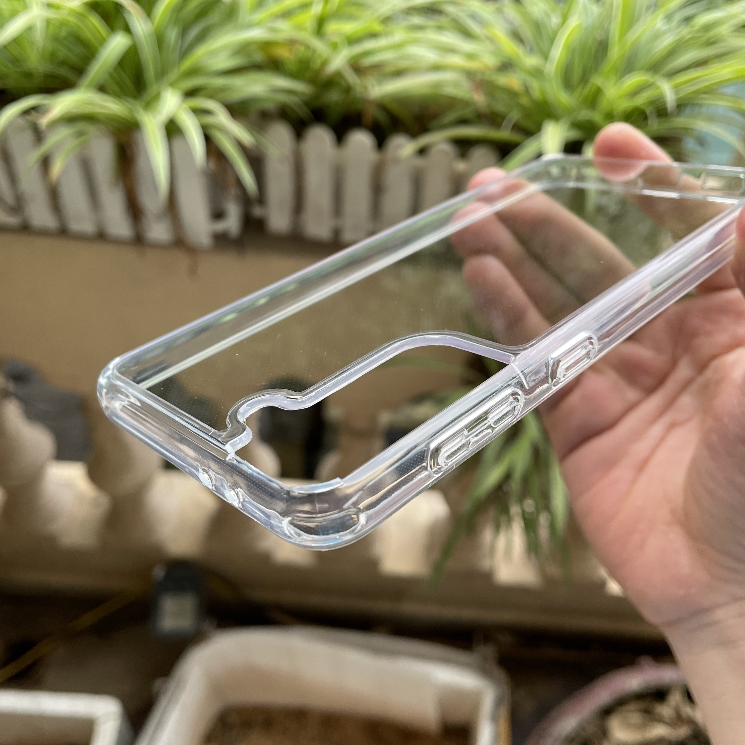 Ốp lưng chống sốc trong suốt không ố vàng, viền silicon Likgus cho Samsung Galaxy S21 Plus- Hàng nhập khẩu