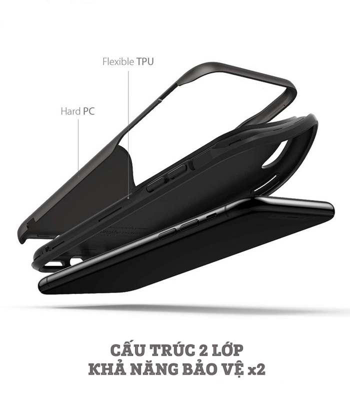 Ốp lưng iPhone Xs Ringke Wave