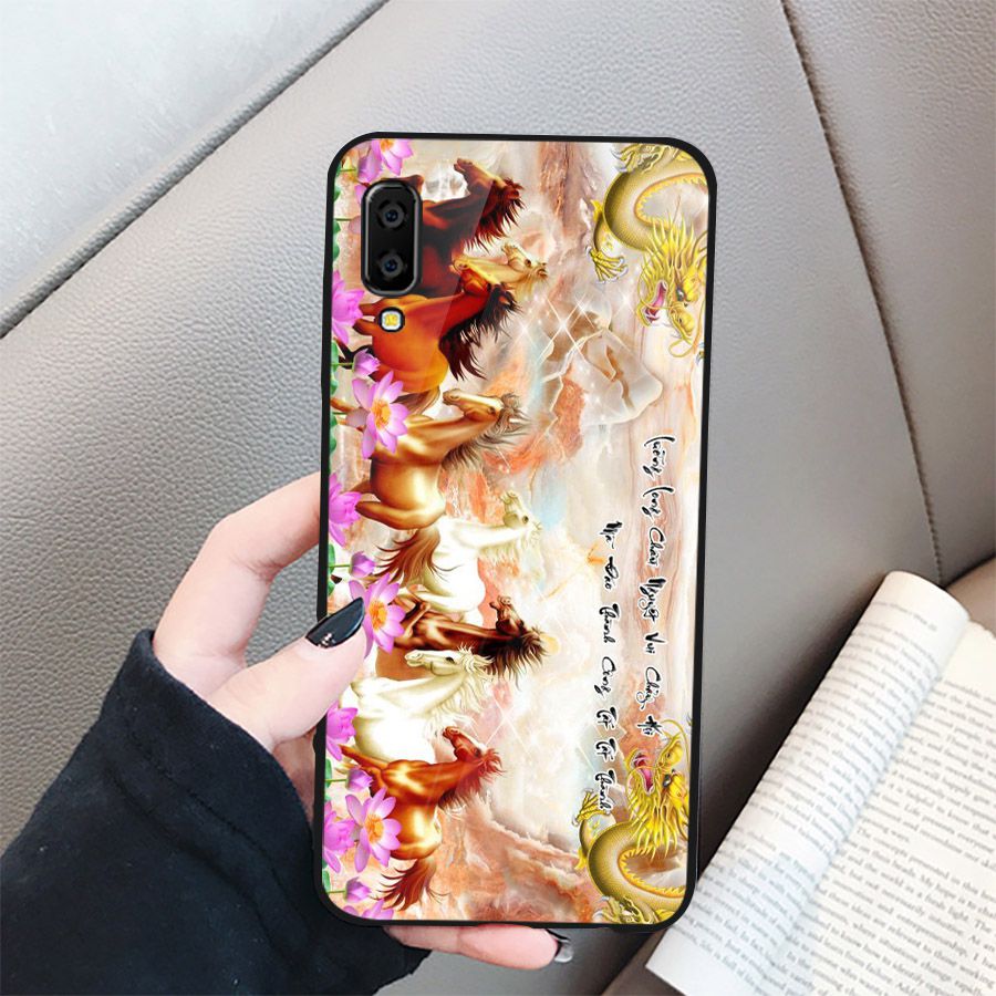 Ốp kính cường lực cho điện thoại Samsung Galaxy A7 2018/A750 - mã đáo thành công MS MDTC004