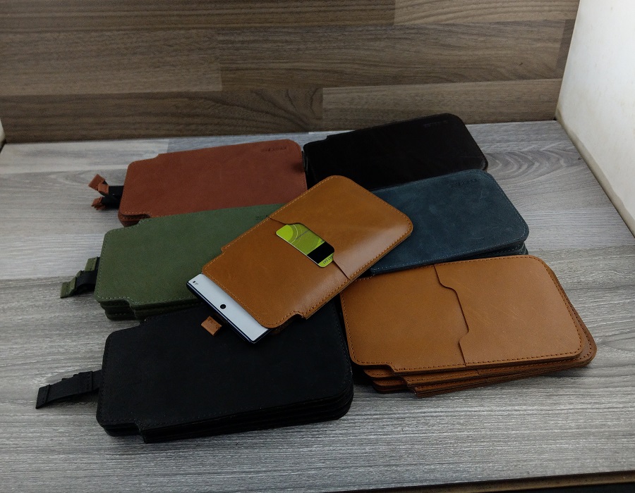 Bao Da Dây Rút dành cho iphone xs max Da Bò 