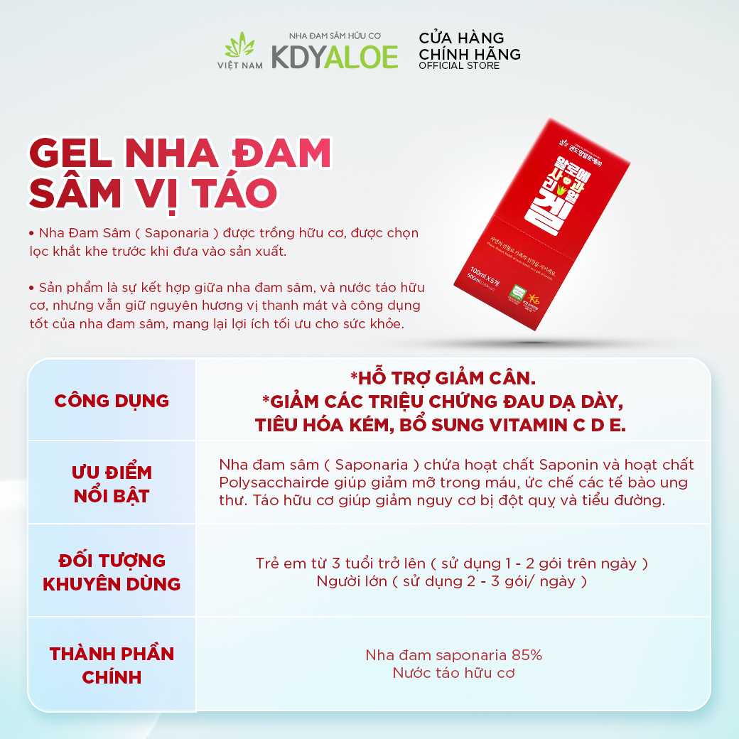 COMBO KHỎE ĐẸP KDY ALOE