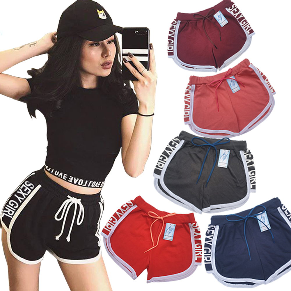 Combo 5 Quần đùi nữ SEXY GIRL dây rút, thể thao, tập gym, yoga, mặc nhà, giá rẻ, quần short nữ cao cấp ( Giao màu ngẫu nhiên ) 1
