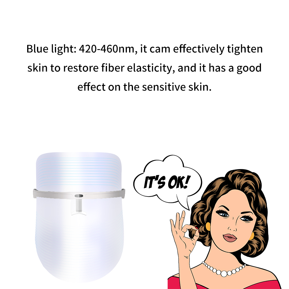 Máy Chăm Sóc Da Mặt LED Phôtnic Máy Chăm Sóc Da Mặt LED Phôtnic