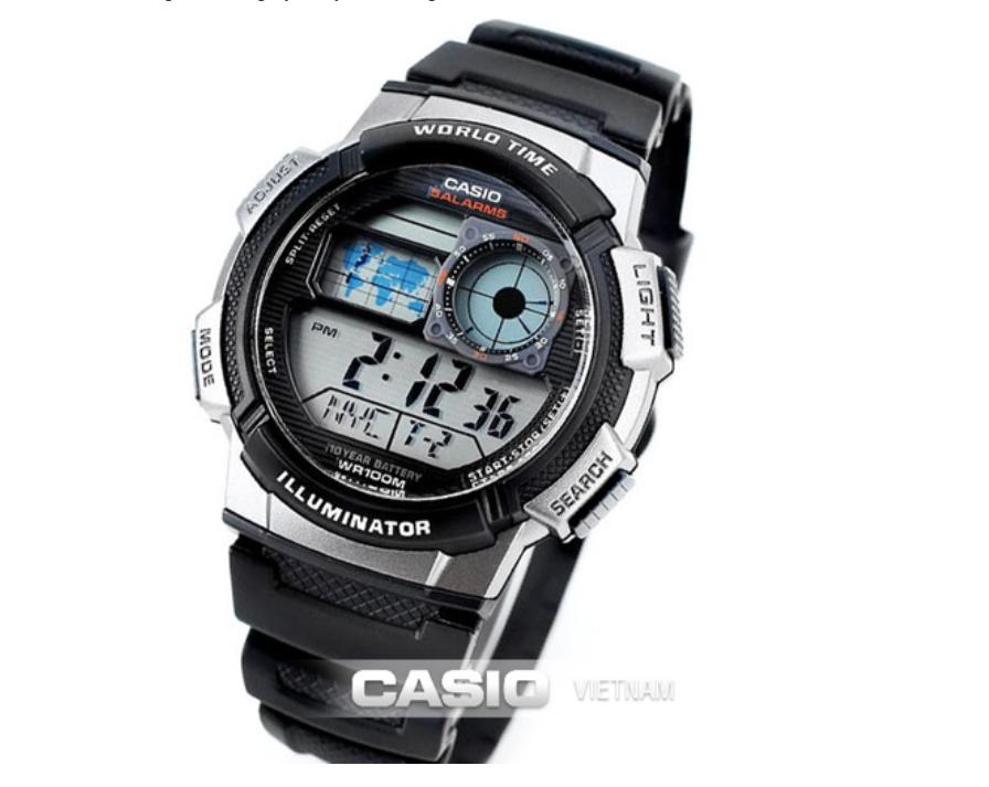Đồng Hồ Casio AE1000W-1B Cho Nam