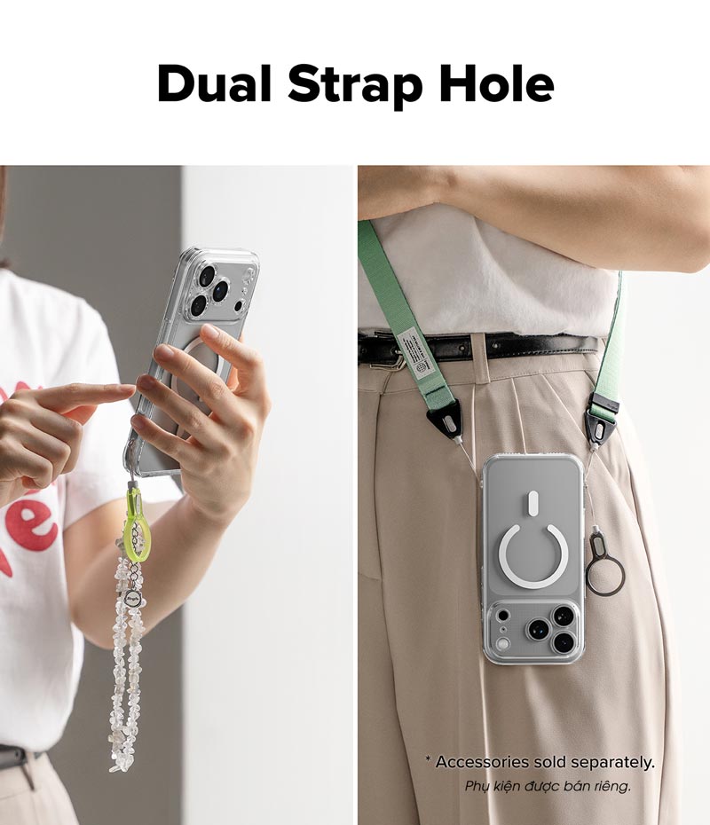 Ốp lưng cho iPhone 17 Pro Max / 17 Pro / 17 / Air RINGKE Fusion Magnetic - Hàng Chính Hãng