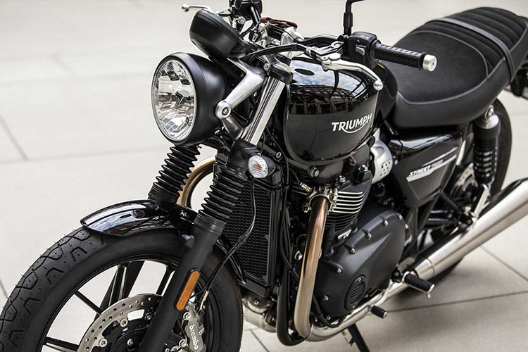Xe Môtô Triumph Street Twin - Đen Bóng