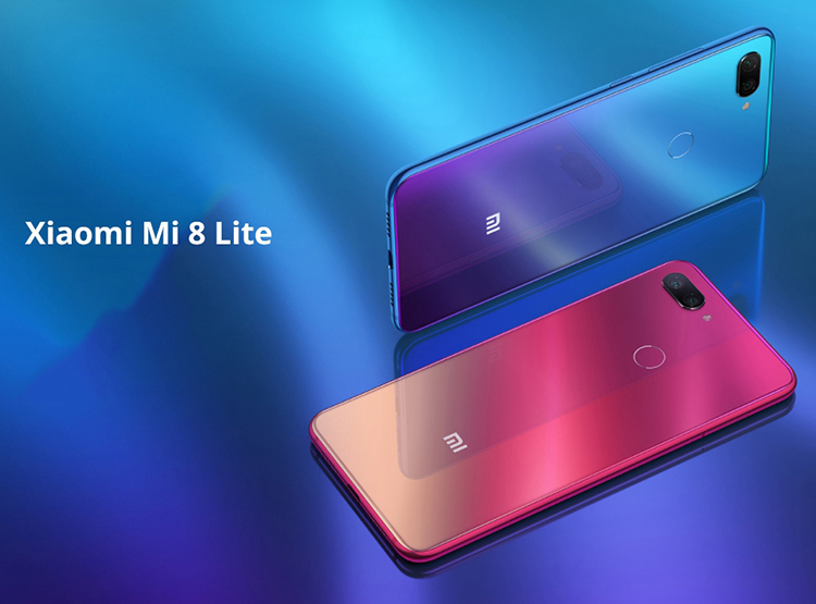 Điện thoại Xiaomi Mi 8 Lite 64GB Ram 4GB - Hàng nhập khẩu