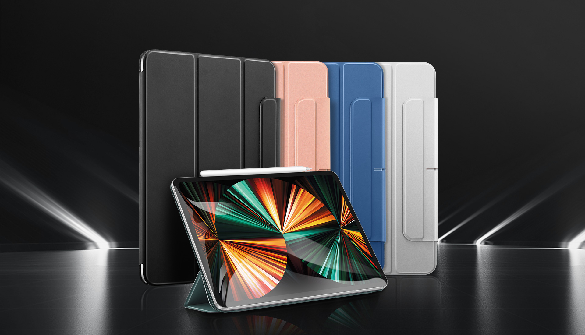 Bao Da Dành Cho iPad ESR Rebound Magnetic Slim Case - Hàng Chính Hãng