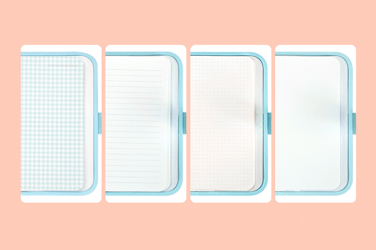 Sổ Tay Ghi Chép Bìa Cứng 32K 96 Trang 4 Định Dạng Giấy Deli - SZ025