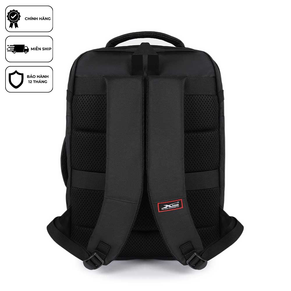 Balo Nam Nữ Cỡ Lớn Xbags Leader Xb 2006 – Balo Laptop 17 Inch, Nhiều Ngăn, Mở 180 Độ, Thiết Kế Tiện Dụng Cao Cấp!