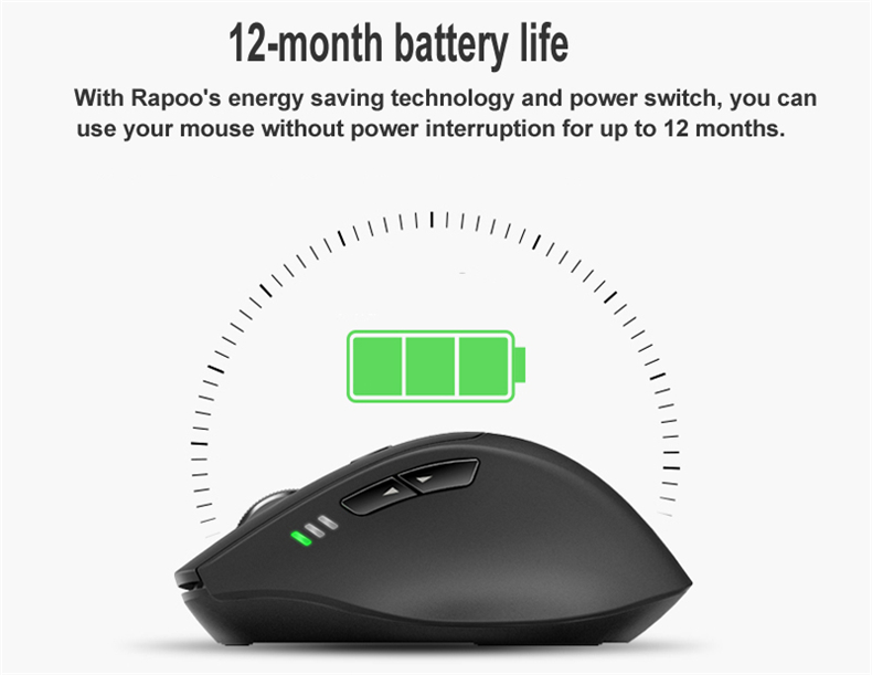 Chuột Không Dây Rapoo MT550