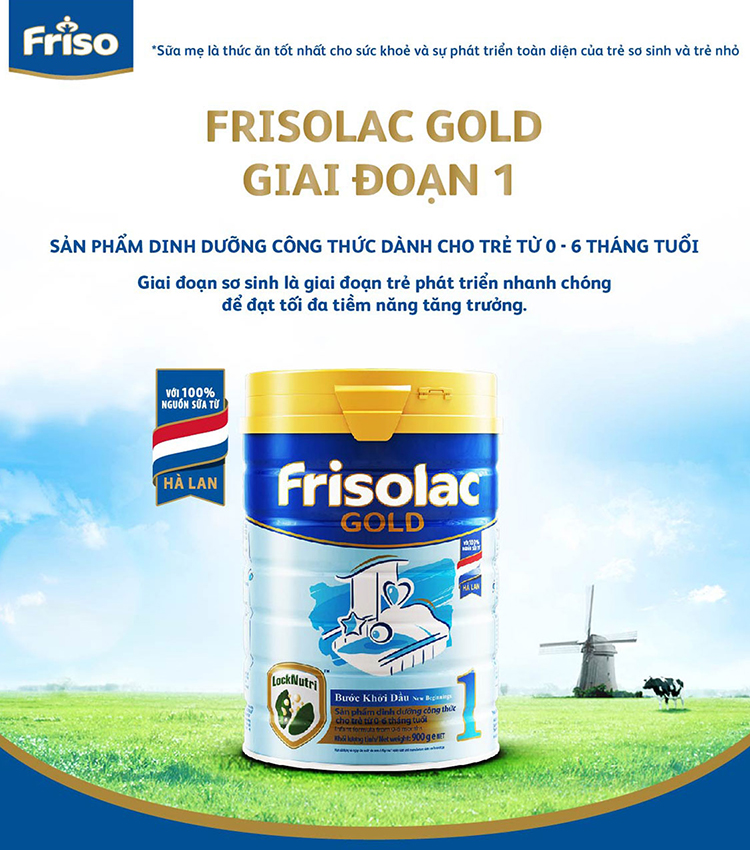 Sữa Bột Friso Gold 1 400g