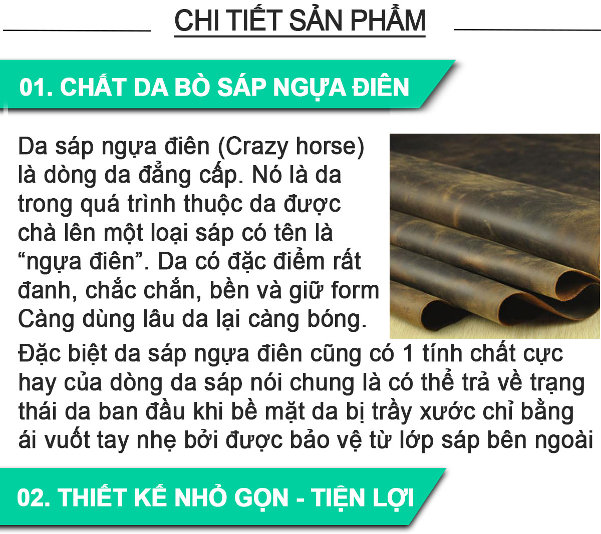 Ví mini nam da bò sáp ngựa điện Crazyhorse V125 cao cấp, bóp đựng thẻ da thật, đường chỉ tinh tế, ví nam nhỏ gọn dáng đứng, fullbox, thương hiệu Bụi leather chuyên đồ da thật