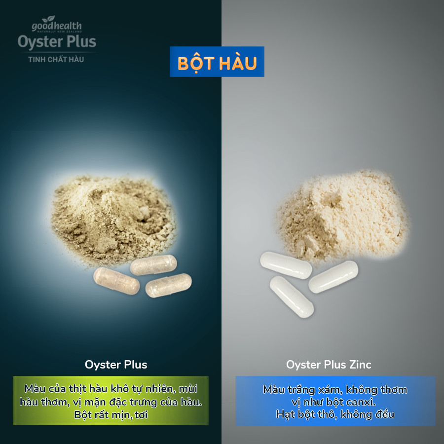 Tinh chất hàu biển Goodhealth Oyster Plus (30/60 viên)