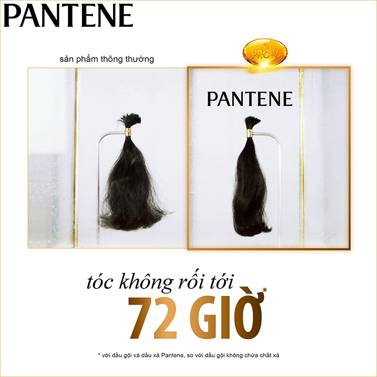 Dầu gội Pantene ngăn rụng tóc 900ml tặng 1 Dầu Xả Pantene 3 PDK 150ml (loại ngẫu nhiên)