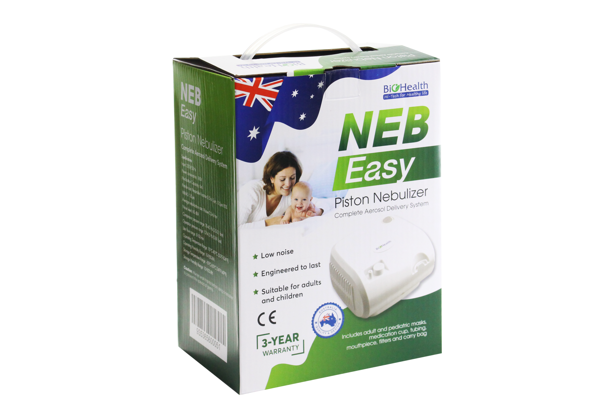 Máy xông mũi họng Biohealth NEB Easy 1