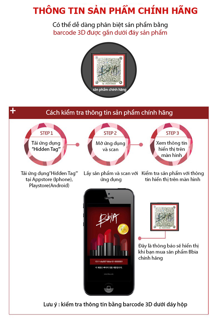 Son Thỏi Lì Bbia Last Lipstick Version 3