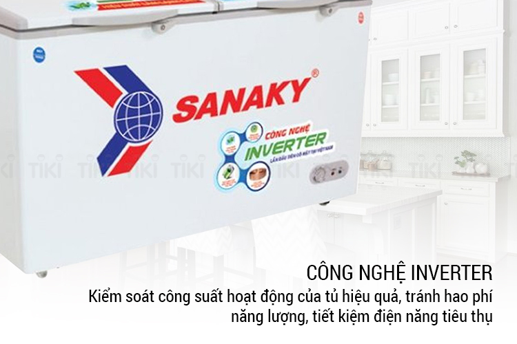 Tủ Đông Sanaky VH-2599W3 (200L) - Hàng Chính Hãng