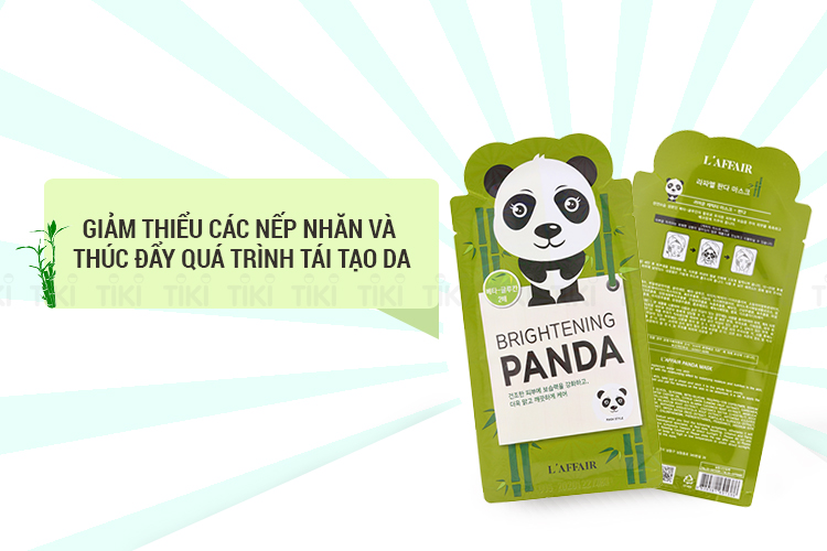 Hộp 10 Miếng Mặt Nạ Dưỡng Da Rainbow L'Affair Panda Mask