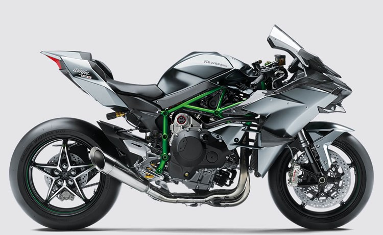 moto kawasaki ninja h2r 5