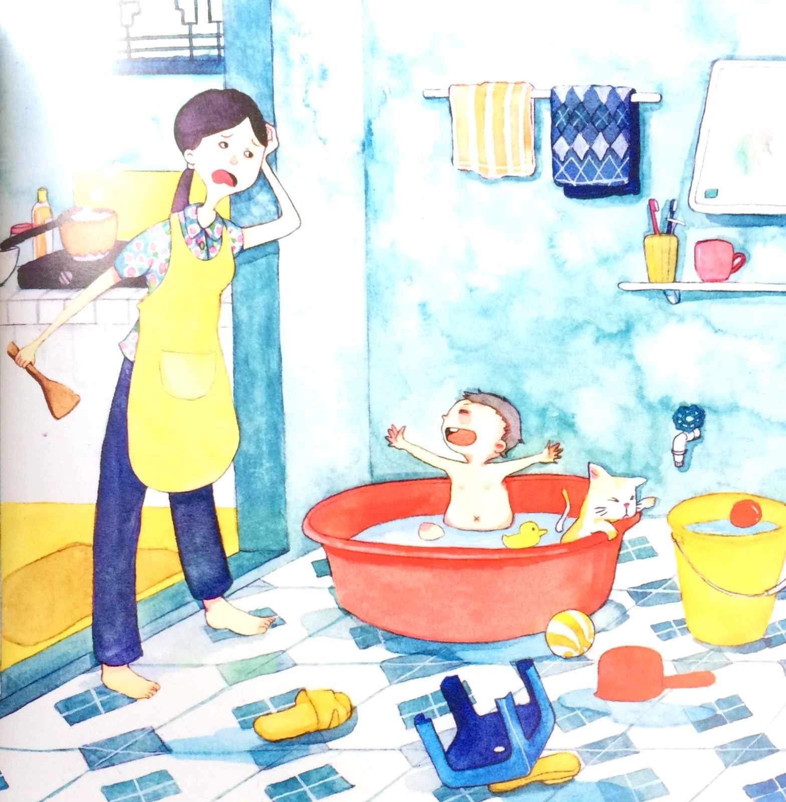 Combo 4 Cuốn Truyện Kể Cho Bé: Mãi Yêu Con + Mẹ Yêu Ai Nhất + Nhà Mình Thích Ở Bên Nhau + Con Yêu Bố Chừng Nào