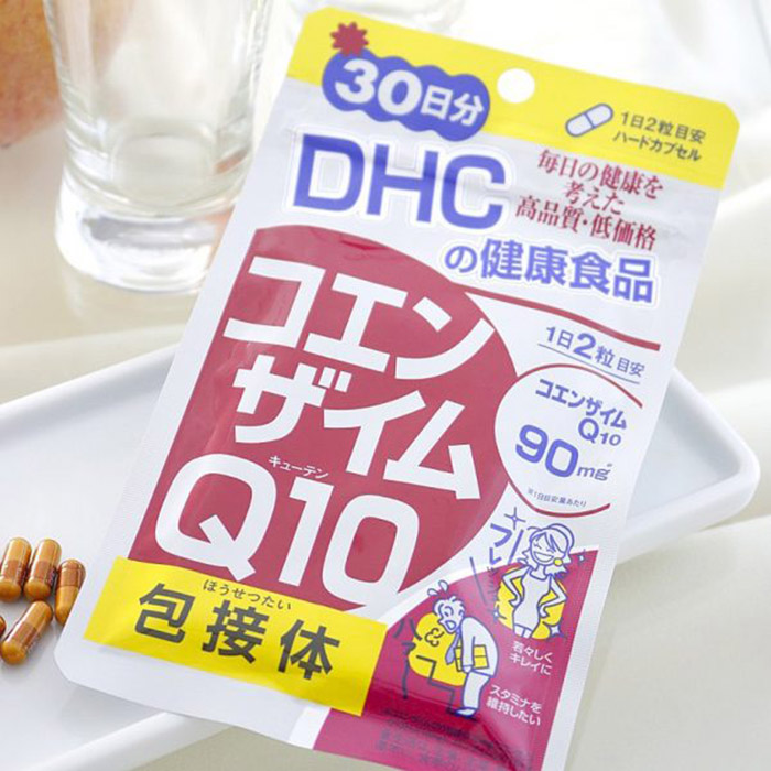 Viên uống chống lão hóa da DHC Nhật Bản Coenzyme Q10 thực phẩm chức năng bổ sung vitamin C làm đẹp da, hỗ trợ não bộ JN-DHC-COE 9