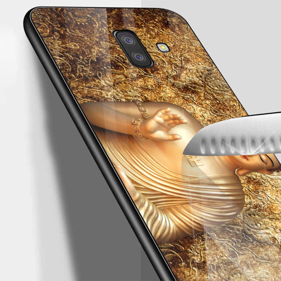 Ốp kính cường lực cho điện thoại Samsung Galaxy J6 - Tôn giáo MS TGIAO033