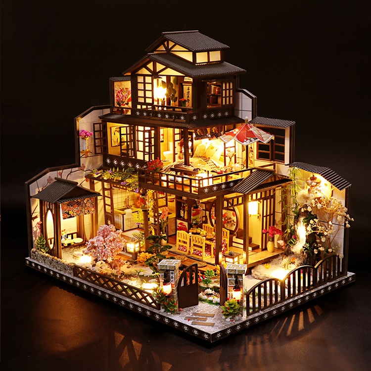 Mô hình nhà DIY Doll House Dream in Ancient Town Kèm Đèn LED và MICA chống  bụi giá rẻ nhất tháng 42023