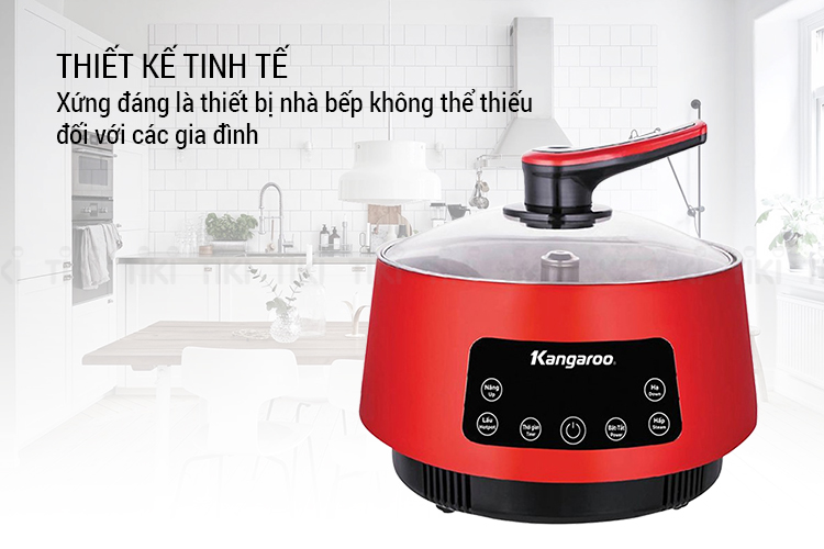 Lẩu Điện Thang Máy Kangaroo KG278 (5.0 Lít) - Hàng Chính Hãng
