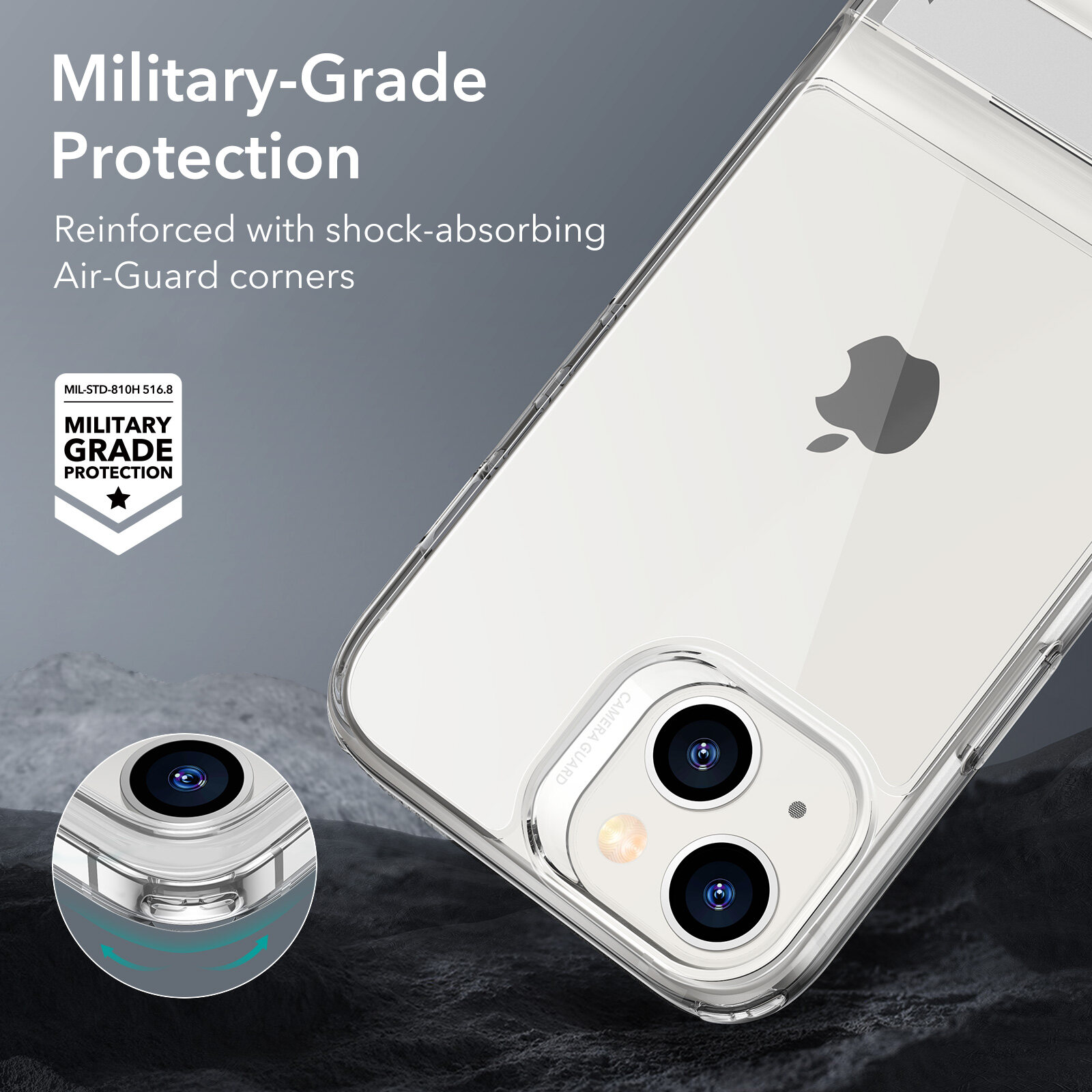 Ốp Lưng ESR Metal Kickstand dành cho iPhone 14 / 14 Plus/ 14 Pro / 14 Pro Max- Hàng Chính Hãng