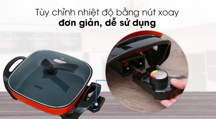 Nồi Lẩu Điện Supor H30FK802VN-136 (5.0 lít)