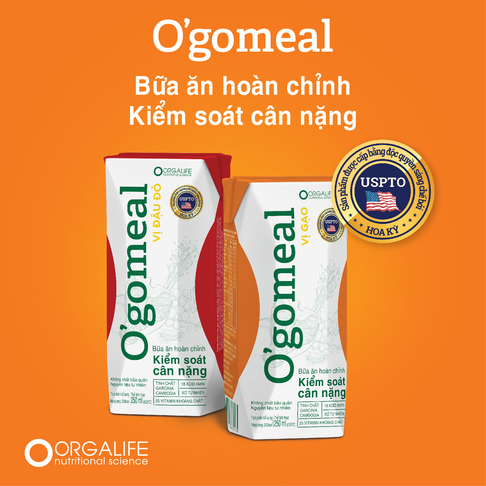 O'gomeal - Bữa ăn hoàn chỉnh, kiểm soát cân nặng