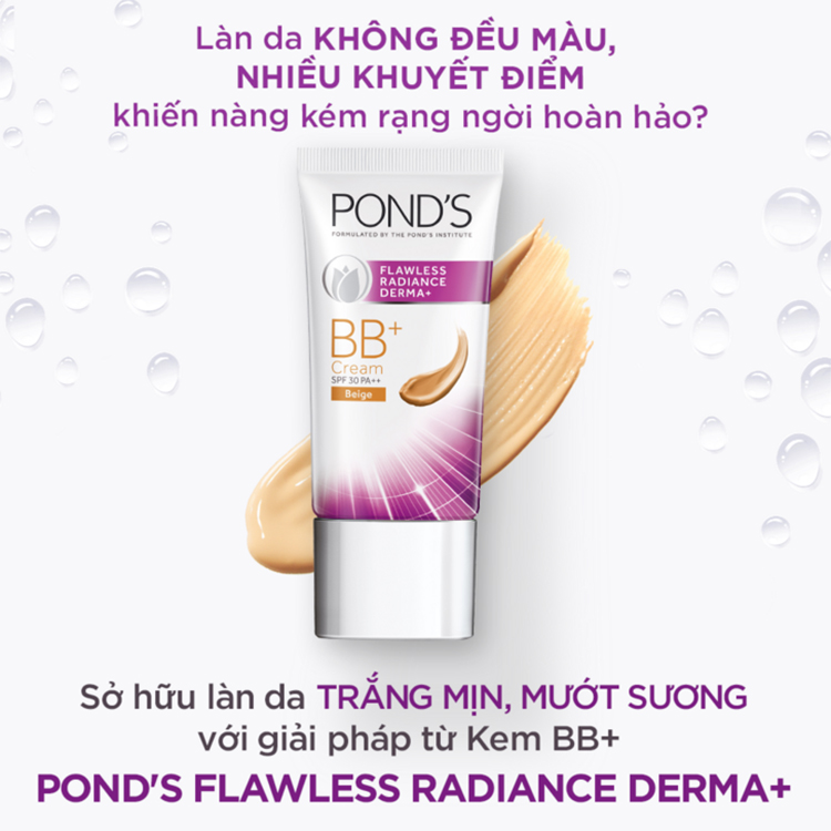 Kem BB+ Pond's Flawless Radiance Derma+ (25g)