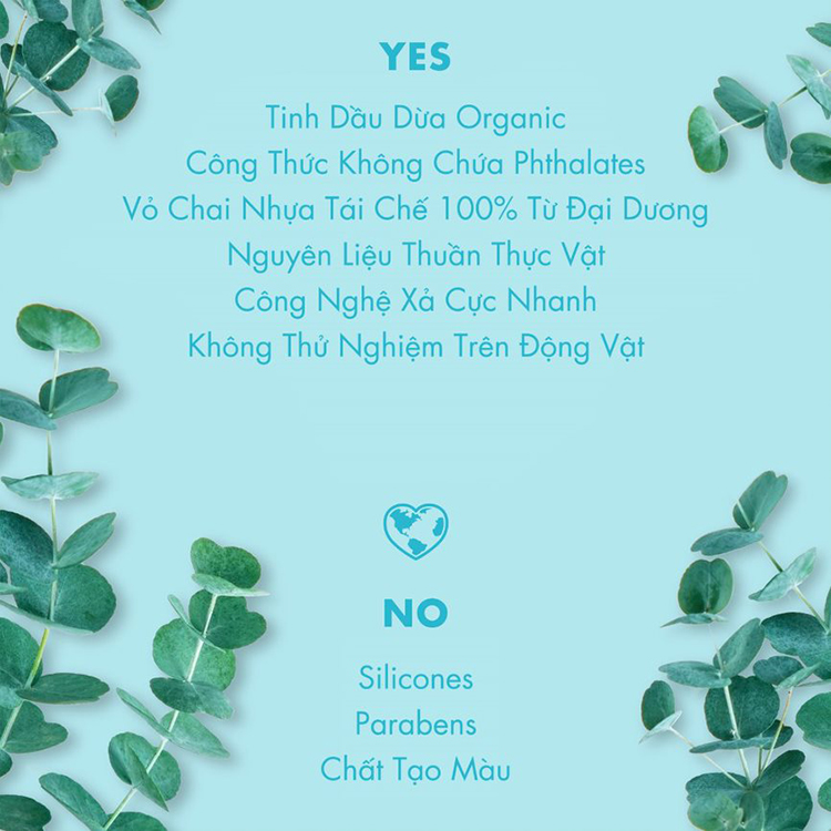 Combo Gội Xả Love Beauty And Planet Tảo Biển Dưỡng Ẩm (400ml x 2)