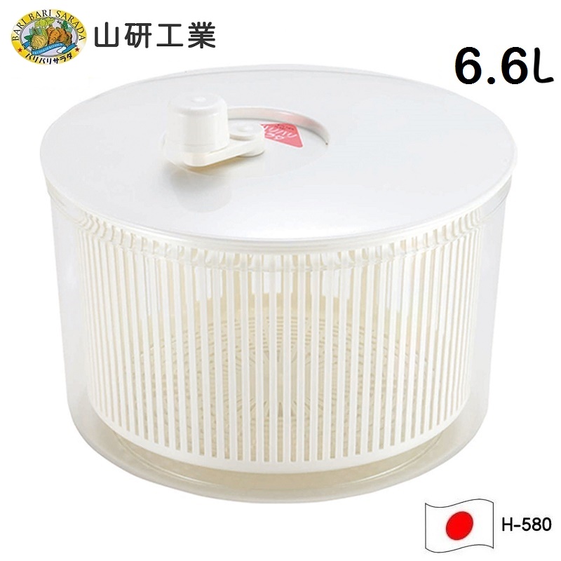 Rổ quay rau 360º Yamaken Kogyo Smart Bowl (2.7L/ 4.45L/ 6.6L) - Hàng nội địa Nhật Bản, nhập khẩu chính hãng (#Made in Japan) |#H-580|#H-614|#H-581|