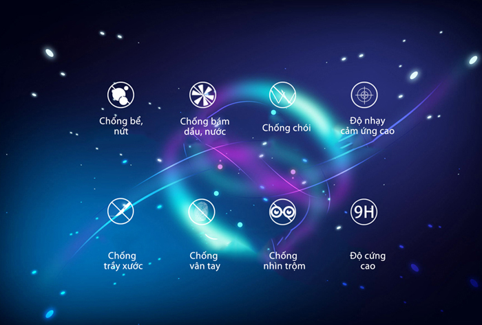 Kính cường lực cho iPhone Xs / X Nillkin 3D AP+ Max chống nhìn trộm - Hàng chính hãng