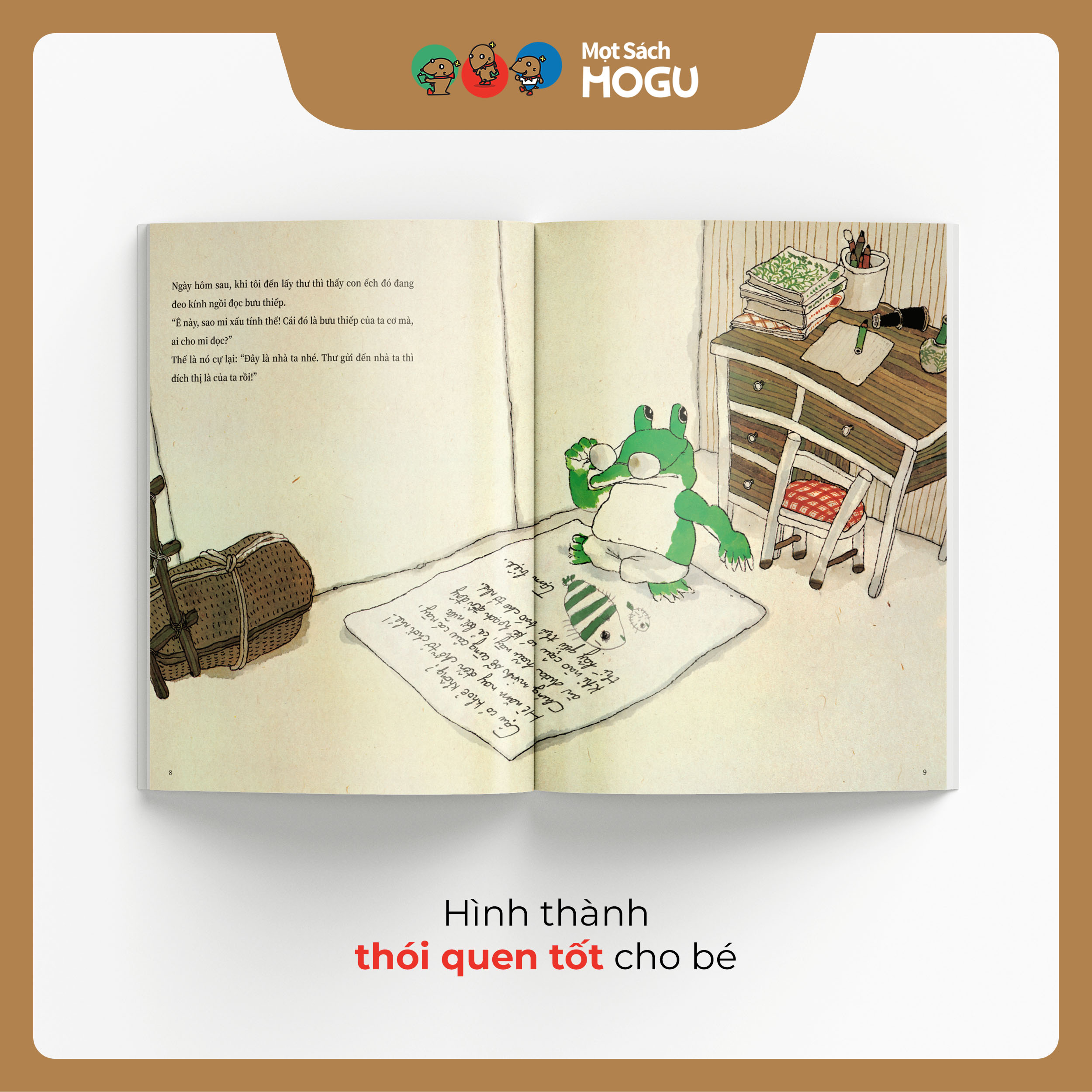 Truyện Ehon bé 3-4-5 tuổi - Hãy gửi thư cho tôi