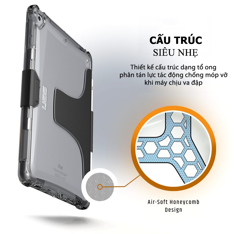 Bao da iPad 9.7 2018/2017 UAG Plyo Series