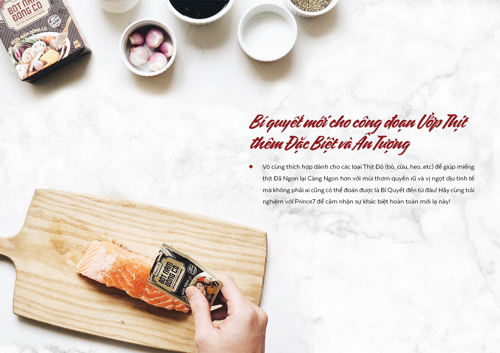 Bột nấm Đông Cô 100% Prince7