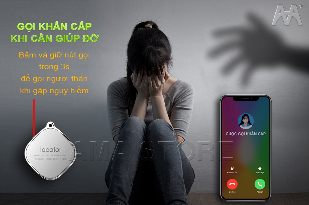 Th.iết bị Định vị GPS A9 mini Thiết kế Nhỏ gọn Theo dõi Hàng hóa, Trẻ em, Người già, Xe hơi, Thú cưng Hàng nhập khẩu