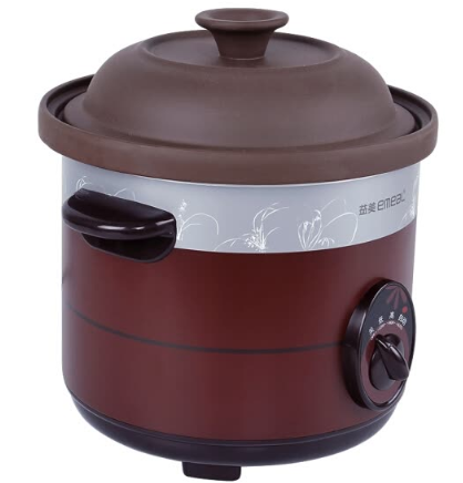 Yimei (EMEAL) purple black sand electric cooker quick pot soup pot automatic pot porridge casserole 3L YM-KS30E