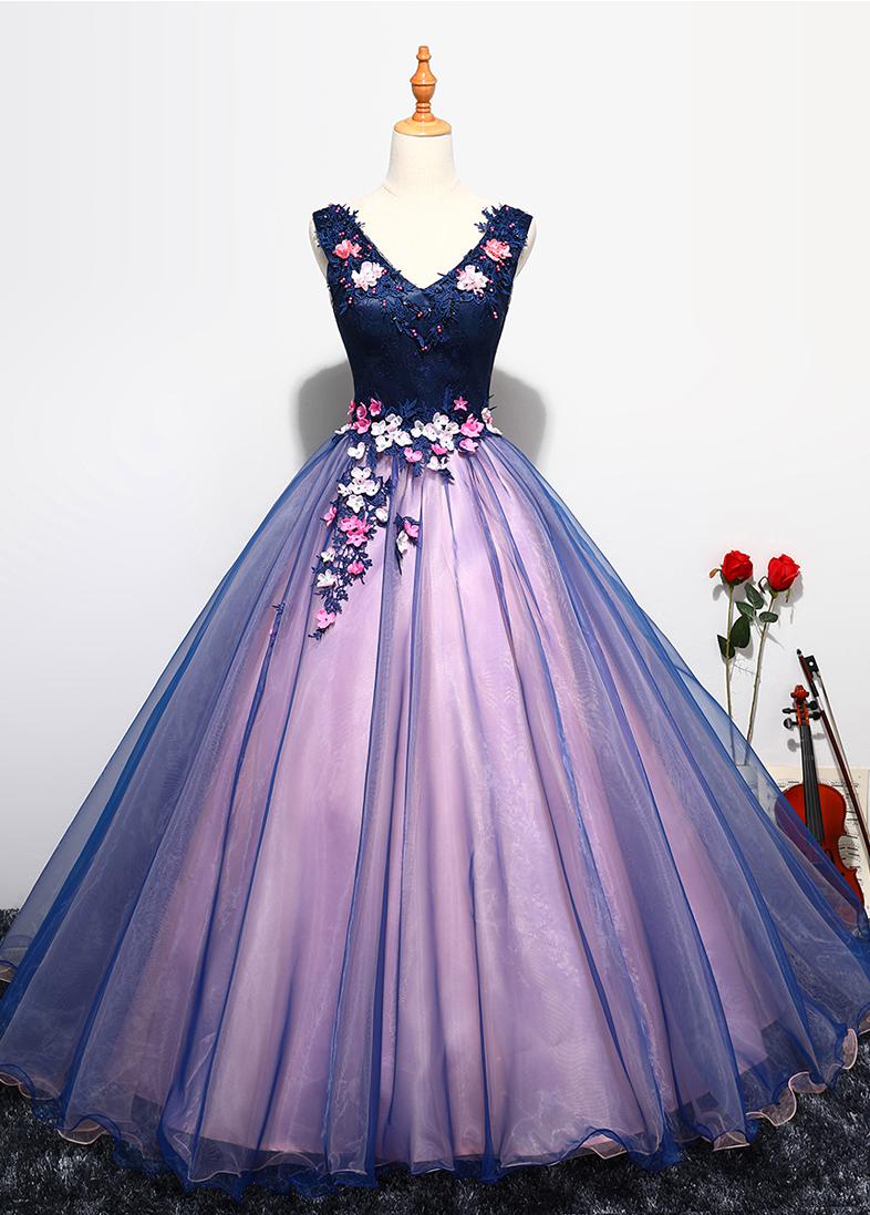 Mua Đầm Dạ Hội Quinceanera Cổ Chữ V Sang Trọng Mua Đầm Dạ Hội Quinceanera Cổ Chữ V Sang Trọng