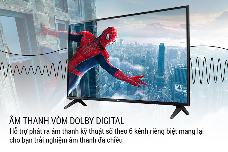 Tivi LG 43 Inch Full HD 43LK5000PTA - Hàng chính hãng