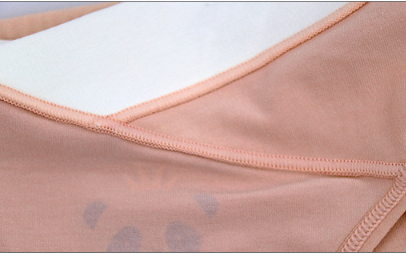 Sét 4 quần lót/chíp bầu Azuno Az1003 cạp chéo Cotton họa tiết không đường may